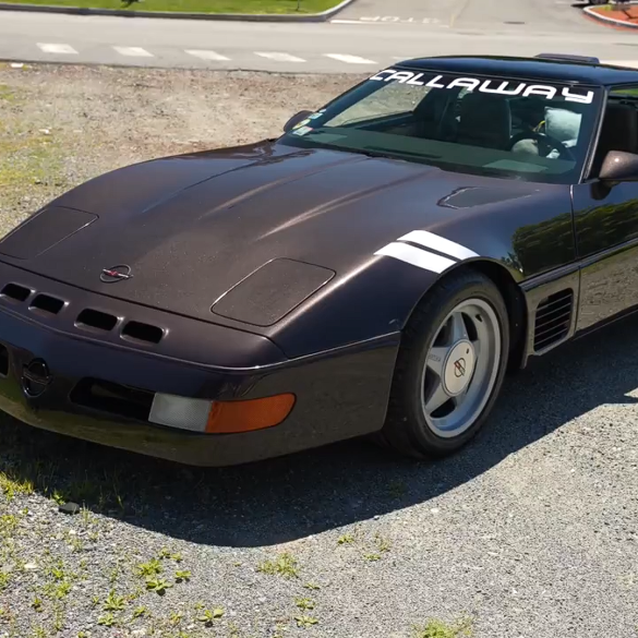 1988 Callaway Twin Turbo Corvette Test Drive