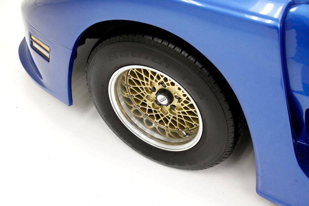 This Greenwood Corvette was fitted with BBS Honeycomb wheels.