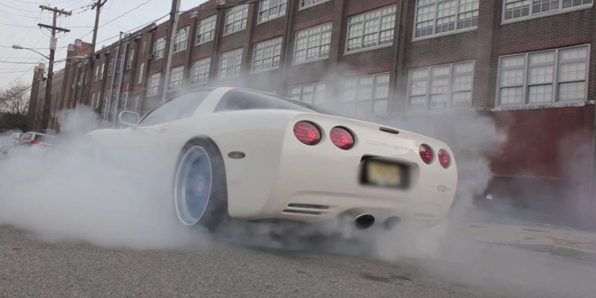 C5 Corvette Burnout