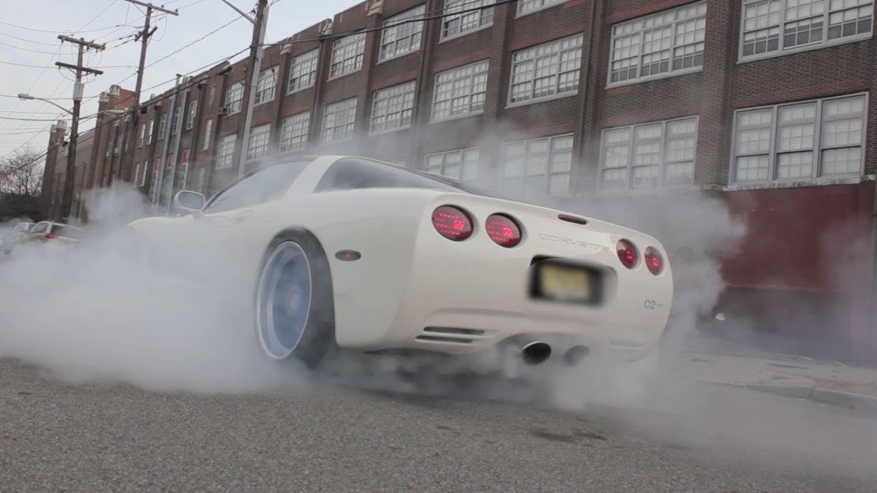 C5 Corvette Burnout