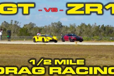 2019 Corvette ZR1 vs Ford GT