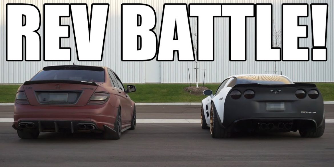 Rev Battle: C6 Corvette Z06 vs Mercedes-Benz C63