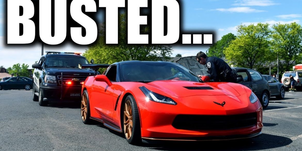 Corvette Pulled Over By The Police Because Of Over Revving?
