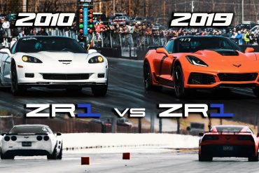 2019 ZR1 vs. 2010 ZR1: Drag Race