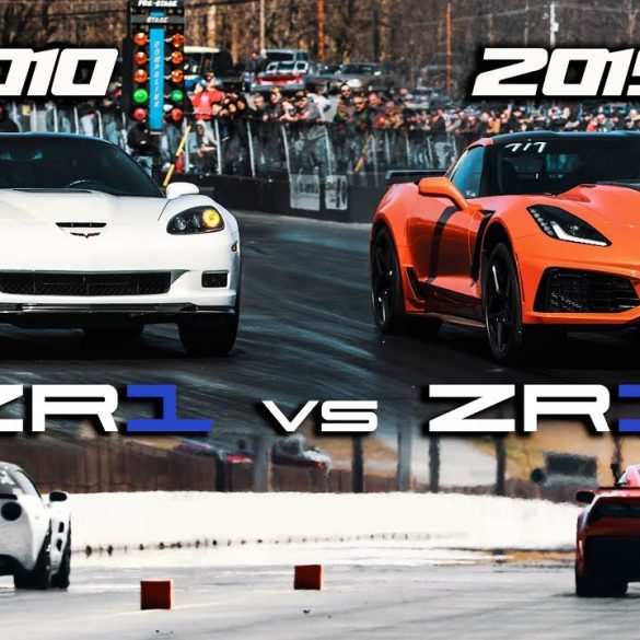 2019 ZR1 vs. 2010 ZR1: Drag Race