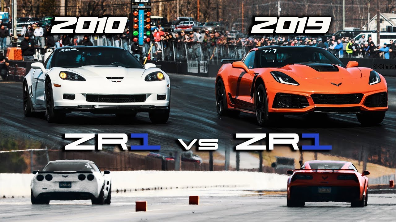 2019 ZR1 vs. 2010 ZR1: Drag Race