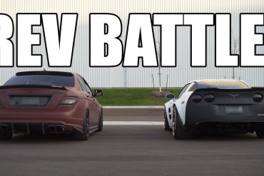 Rev Battle: C6 Corvette Z06 vs Mercedes-Benz C63