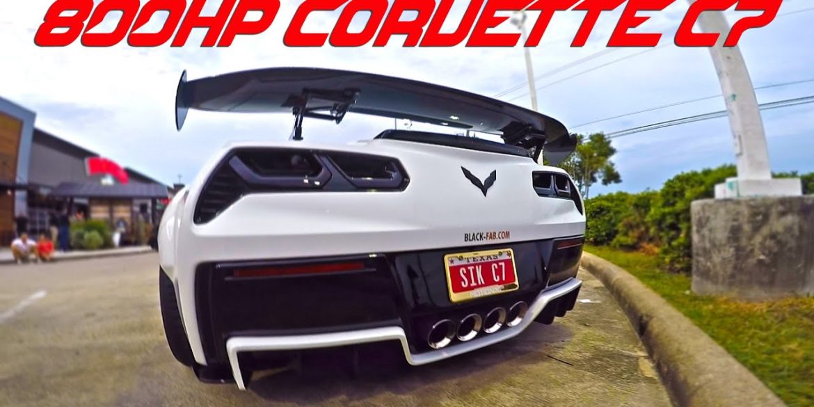 800 HP Corvette C7 Widebody ProCharged
