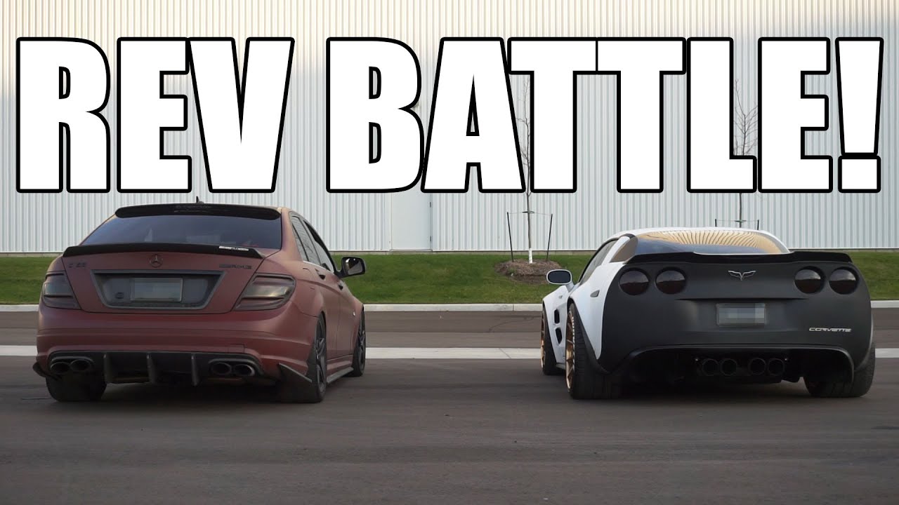 Rev Battle: C6 Corvette Z06 vs Mercedes-Benz C63