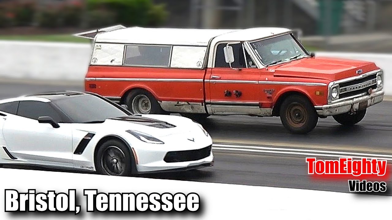 FarmTruck Goes Head To Head Against A Supercharged Corvette for $1,000.