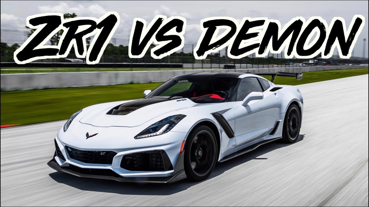 2019 Corvette ZR1 Takes On Some Mean Machines