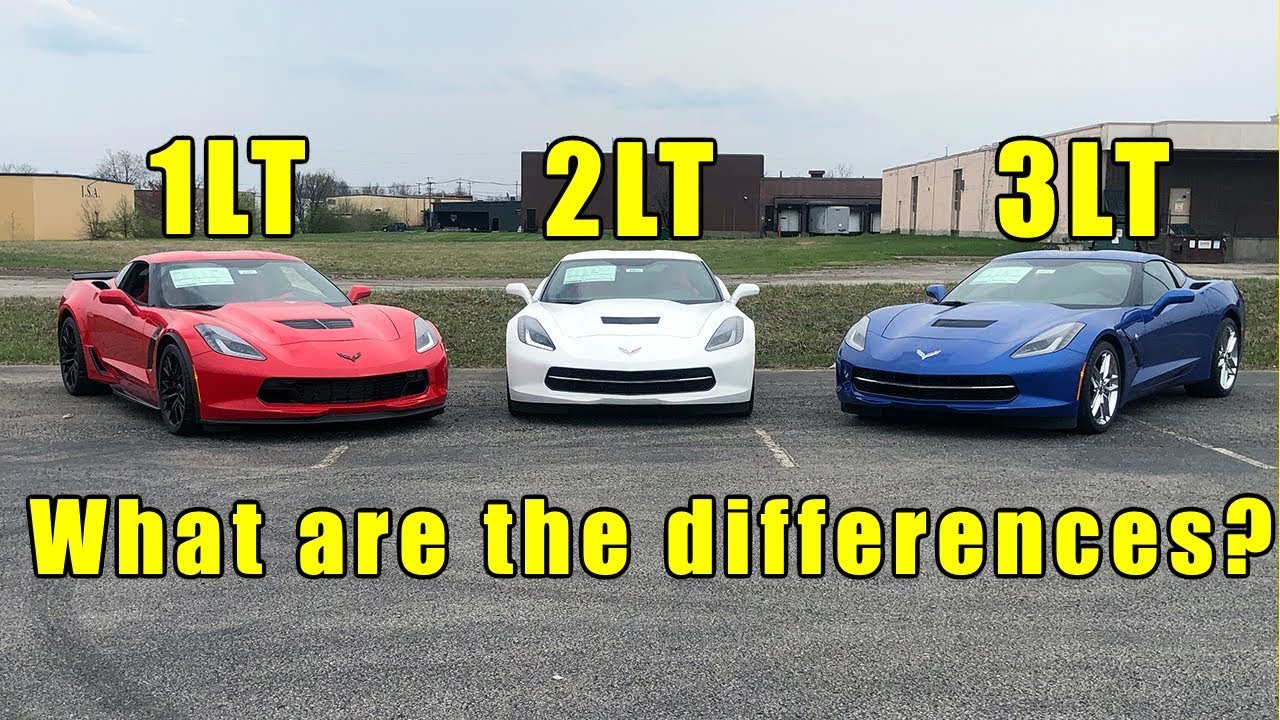 Difference Between The 2019 Chevy Corvette Trim levels