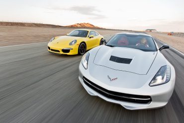 2014 Chevy Corvette Stingray vs 2013 Porsche 911