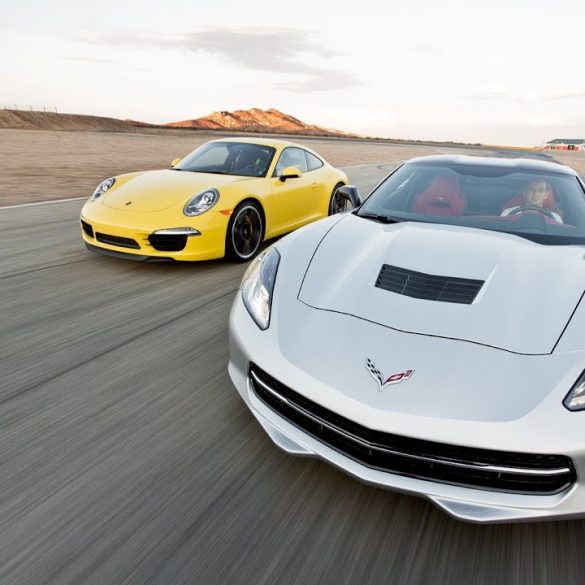 2014 Chevy Corvette Stingray vs 2013 Porsche 911