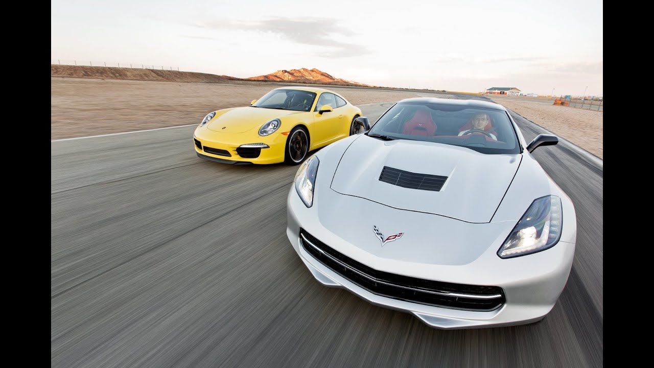 2014 Chevy Corvette Stingray vs 2013 Porsche 911