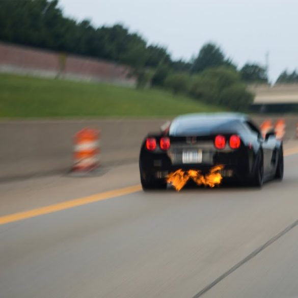 Modified 2013 Corvette ZR1 Attempting To Reach Its Top Speed