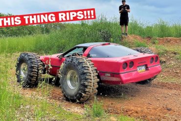 This Corvette Will Throw Dirt At You