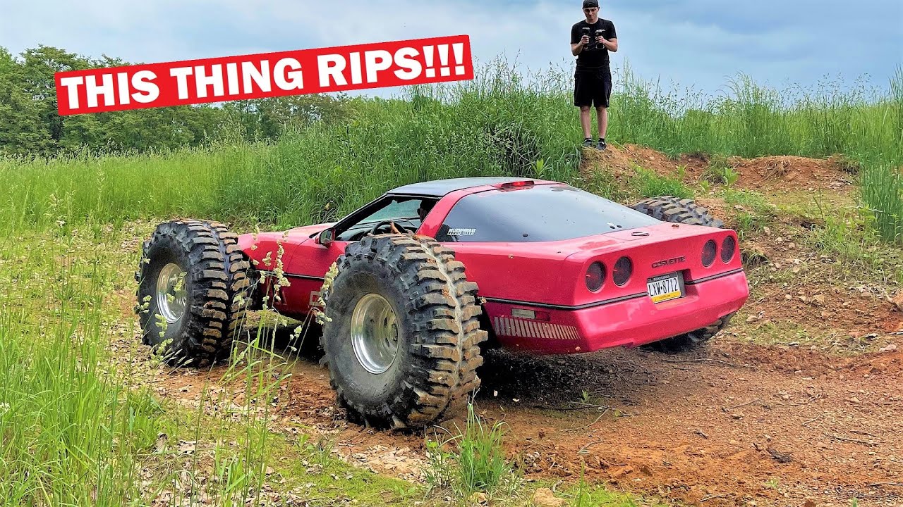 This Corvette Will Throw Dirt At You