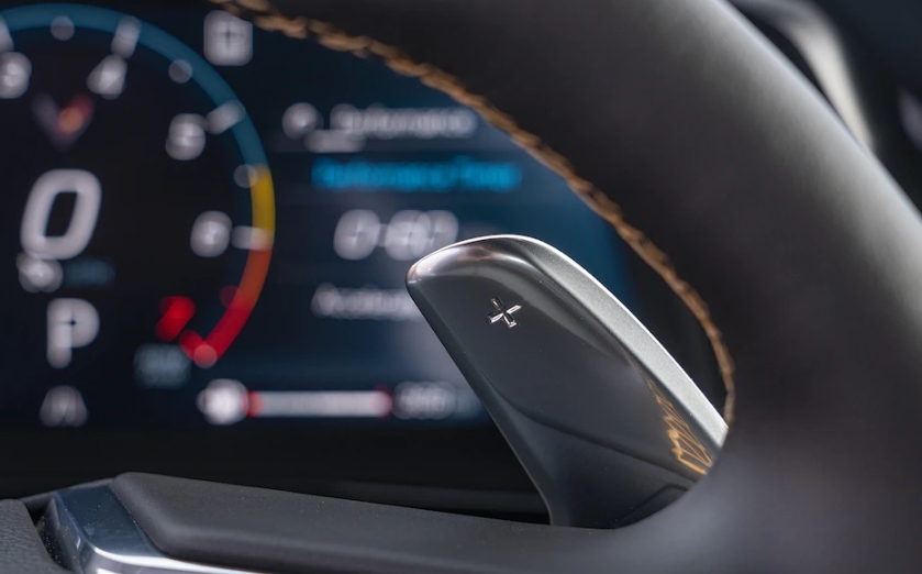 The dashboard of the eighth-generation Corvette Stingray provides its driver with the most comprehensive feedback of any Corvette ever.