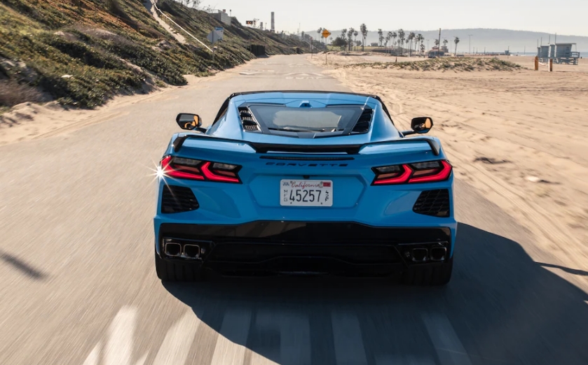 2021 Corvette Stingray coupe.