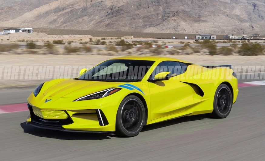 The 2023 Corvette e-Ray. (Image courtesy of Motor Trend).