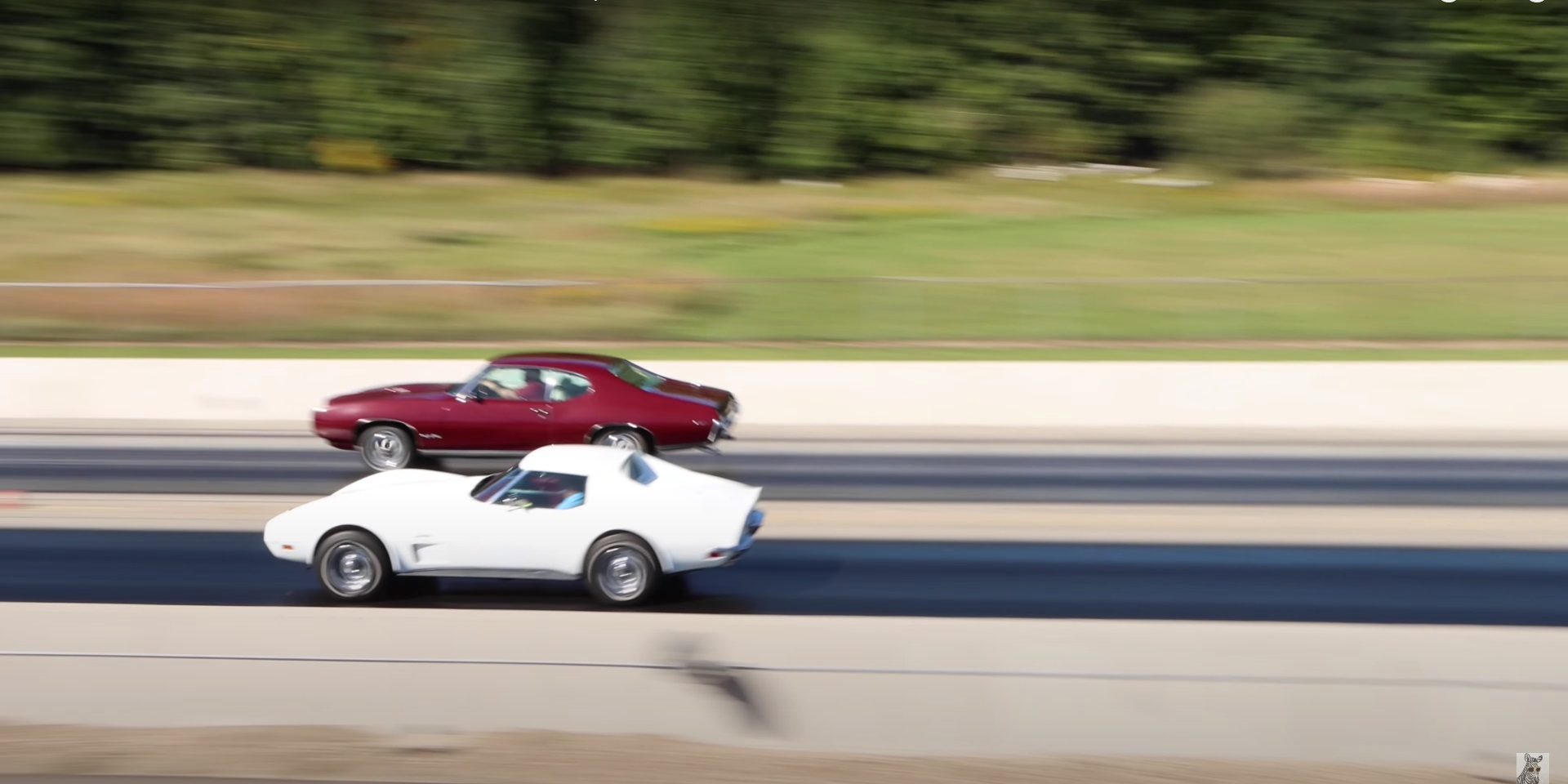 Stock Drag Race: 1973 Chevrolet Corvette vs 1969 Pontiac GTO Ram Air