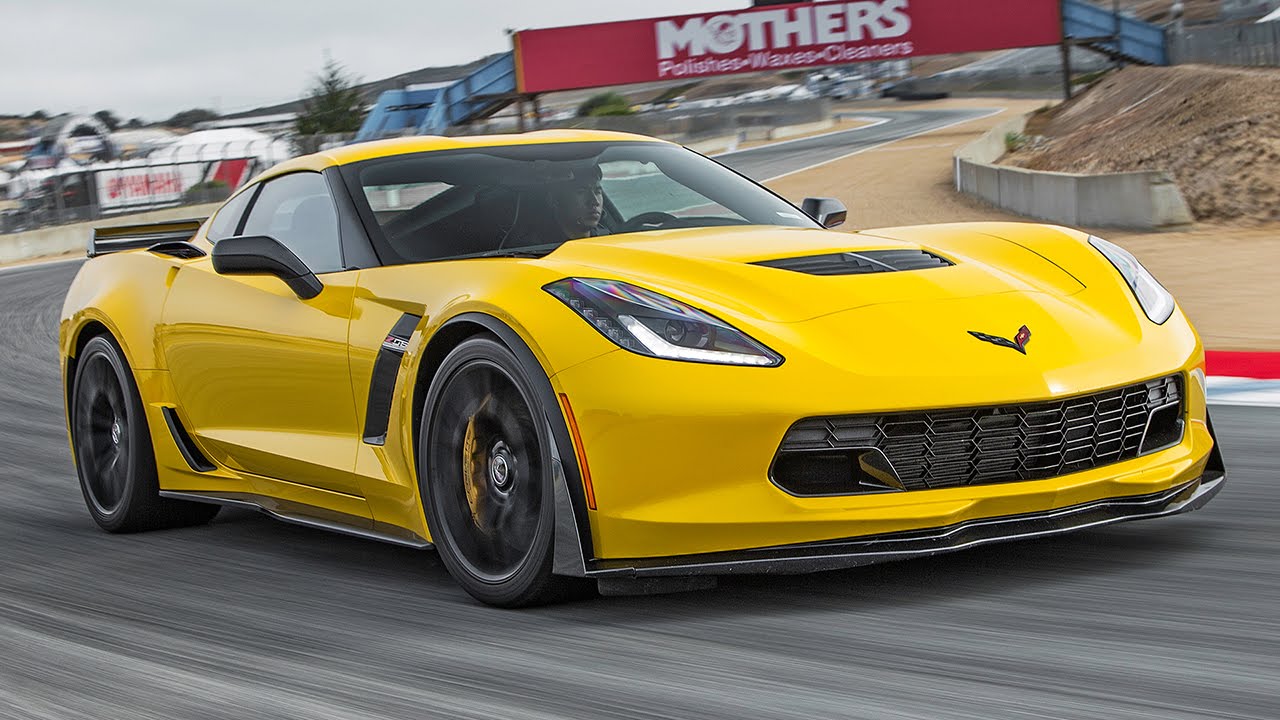 2015 Chevrolet Corvette Z06 Attacks The Mazda Raceway Laguna Seca