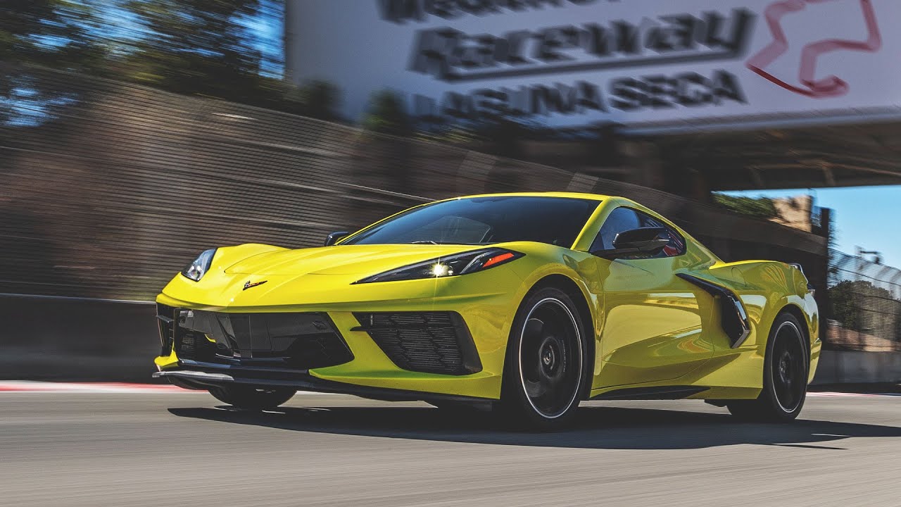 2020 Chevrolet Corvette Stingray Z51 Goes Crazy At The WeatherTech Raceway Laguna Seca