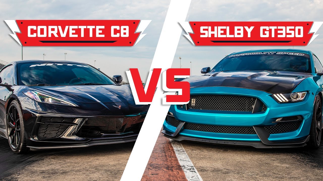 2020 Corvette Z51 vs Supercharged Shelby GT350