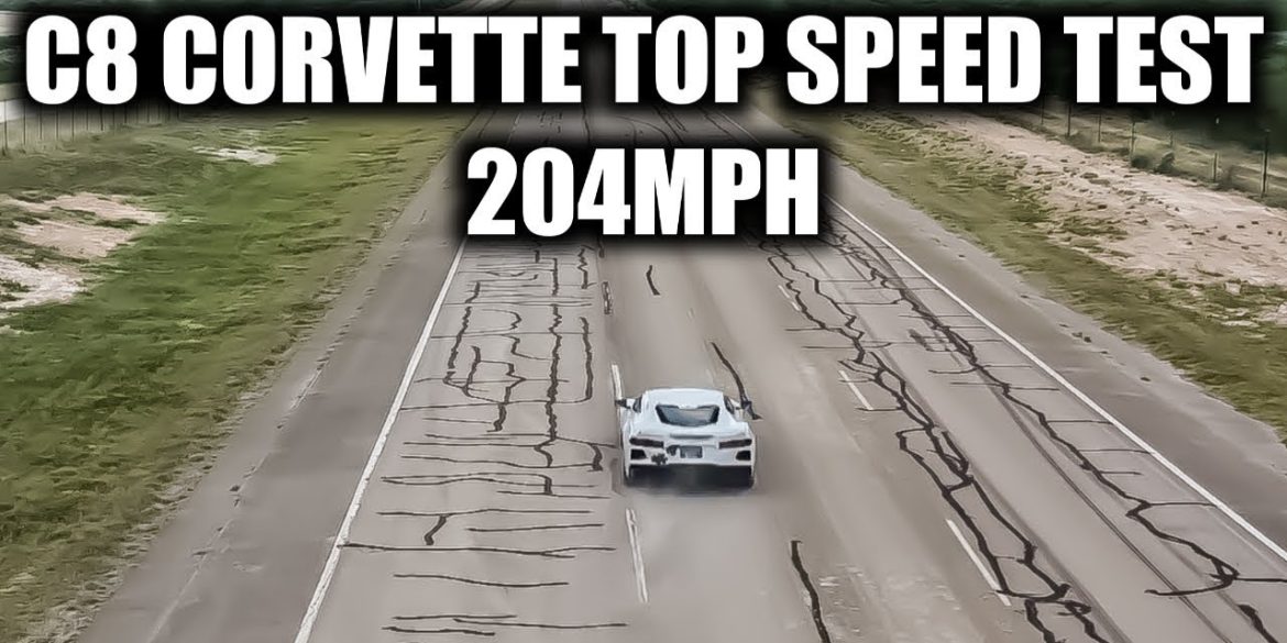 C8 Corvette Top Speed Run