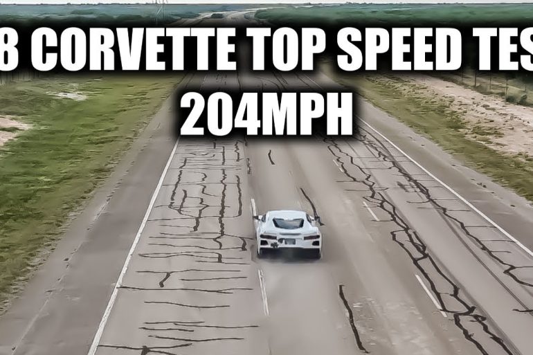 C8 Corvette Top Speed Run