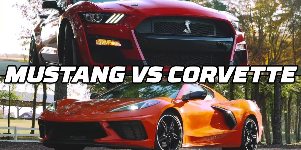 2020 Chevrolet Corvette Z51 vs 2020 Ford Mustang Shelby GT500