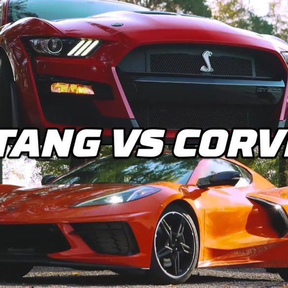 2020 Chevrolet Corvette Z51 vs 2020 Ford Mustang Shelby GT500