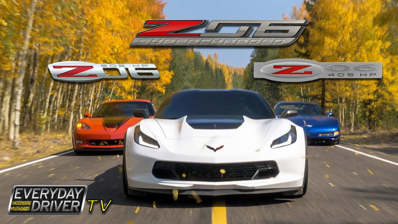 Comparing The Different Generations Of Corvette Z06