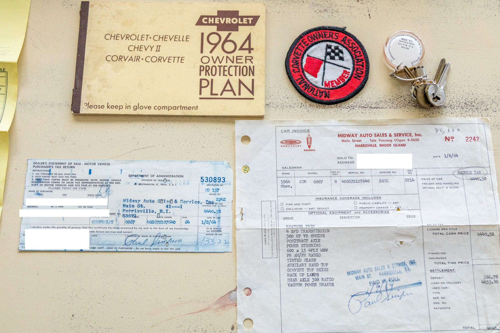A Single-Family-Owned 1964 Corvette Is Live Now On Bring A Trailer