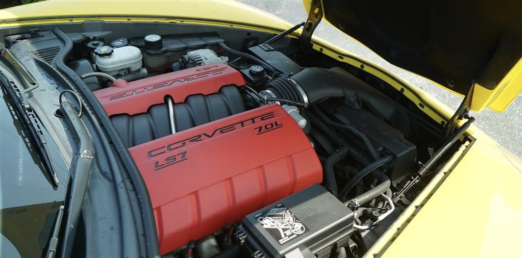 This 2008 Corvette Z06 comes equipped with the 505 horsepower LS7 engine!