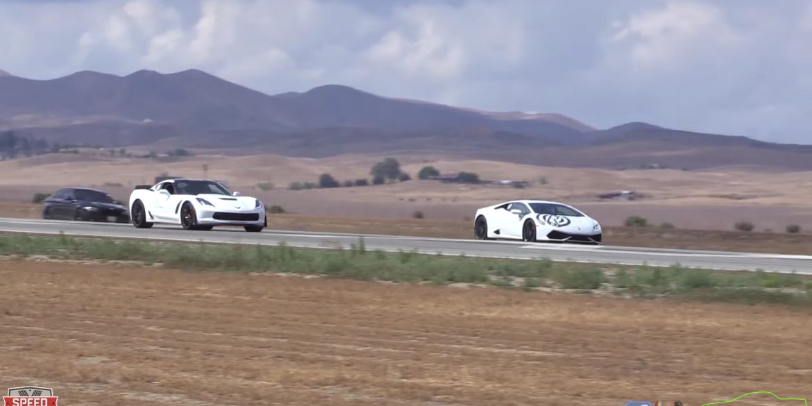 A C7 Corvette Z06 Takes On European Sports Cars