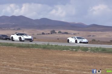 A C7 Corvette Z06 Takes On European Sports Cars