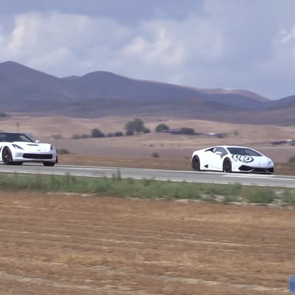 A C7 Corvette Z06 Takes On European Sports Cars