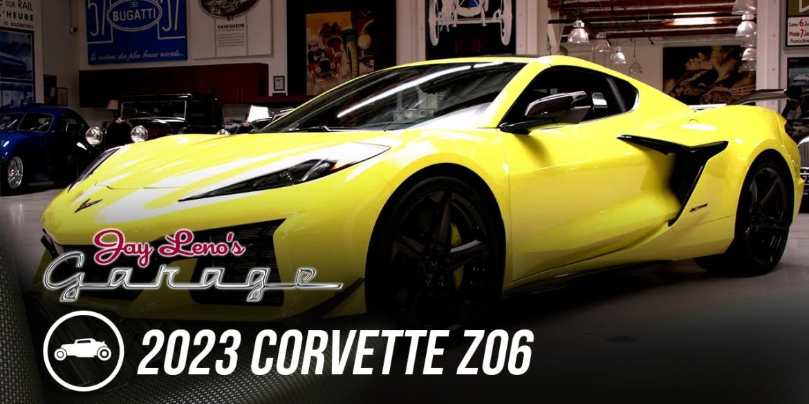 Jay Leno Test Drives The 2023 Corvette Z06
