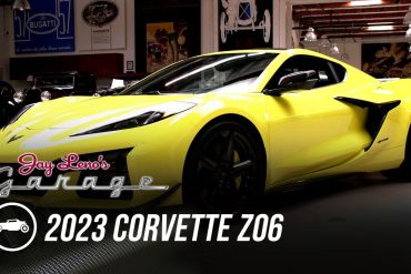 Jay Leno Test Drives The 2023 Corvette Z06