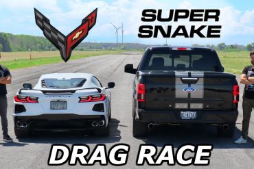 2020 C8 Corvette vs Shelby American F-150 Super Snake