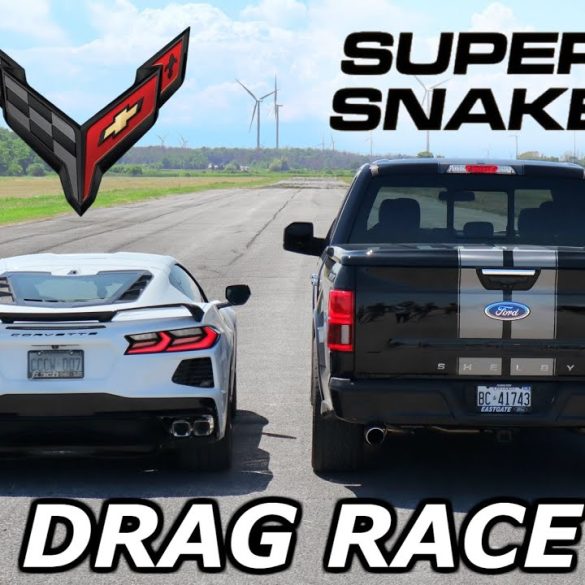 2020 C8 Corvette vs Shelby American F-150 Super Snake