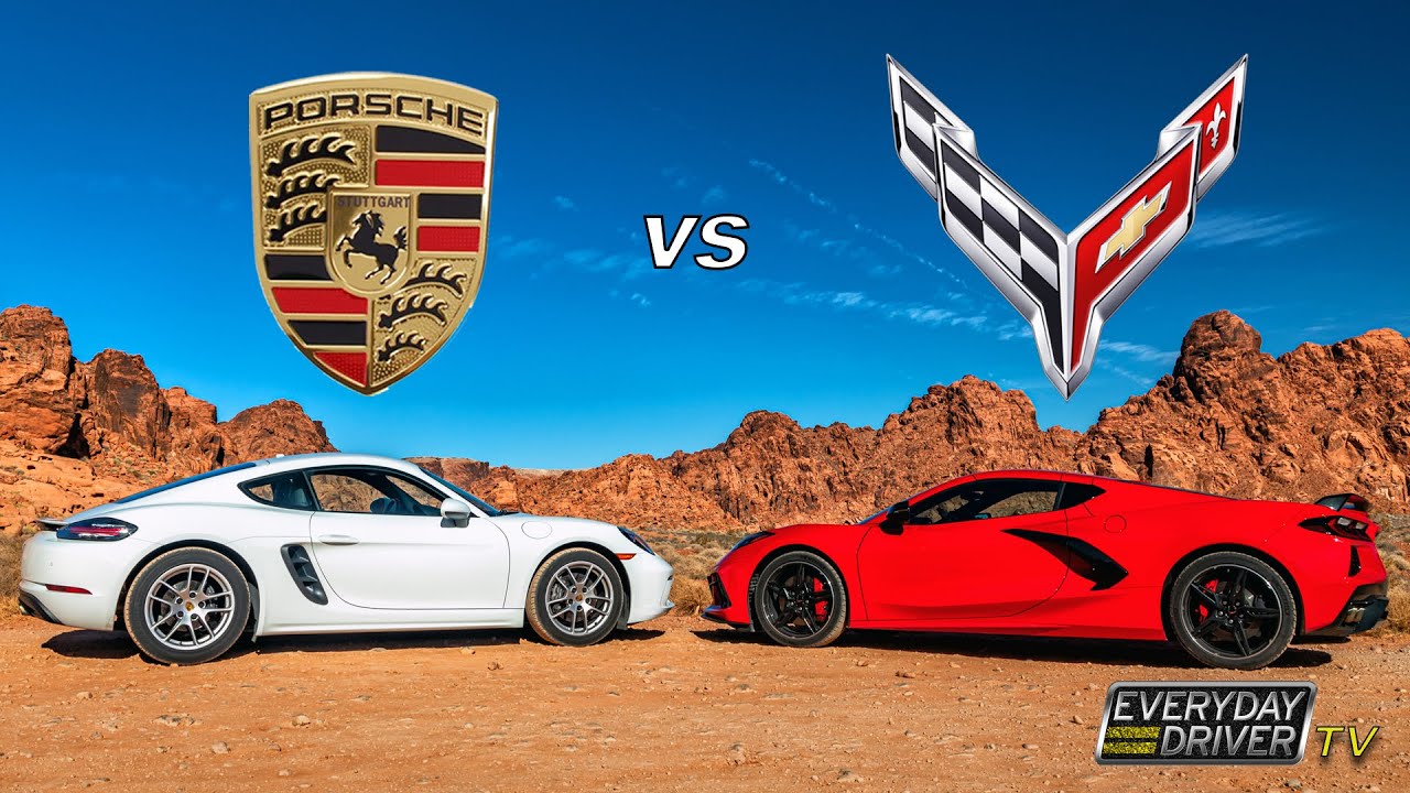 Best Mid-Engine Sports Car: C8 Corvette or Porsche Cayman