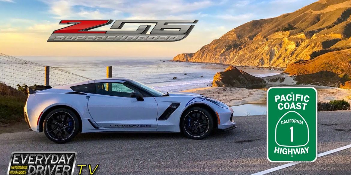 Cruising In A 2018 Carbon 65 Edition Corvette Around California