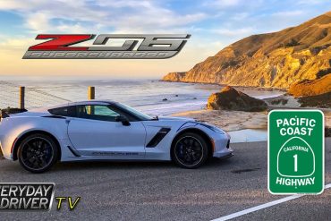 Cruising In A 2018 Carbon 65 Edition Corvette Around California