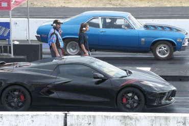 Drag Race: C8 Corvette vs Chevy Nova