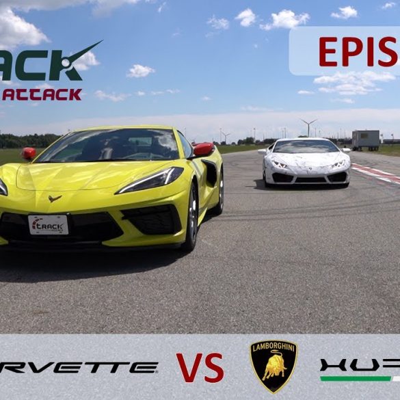 2020 Chevrolet C8 Corvette Z51 Stingray vs Lamborghini Huracan 580-2