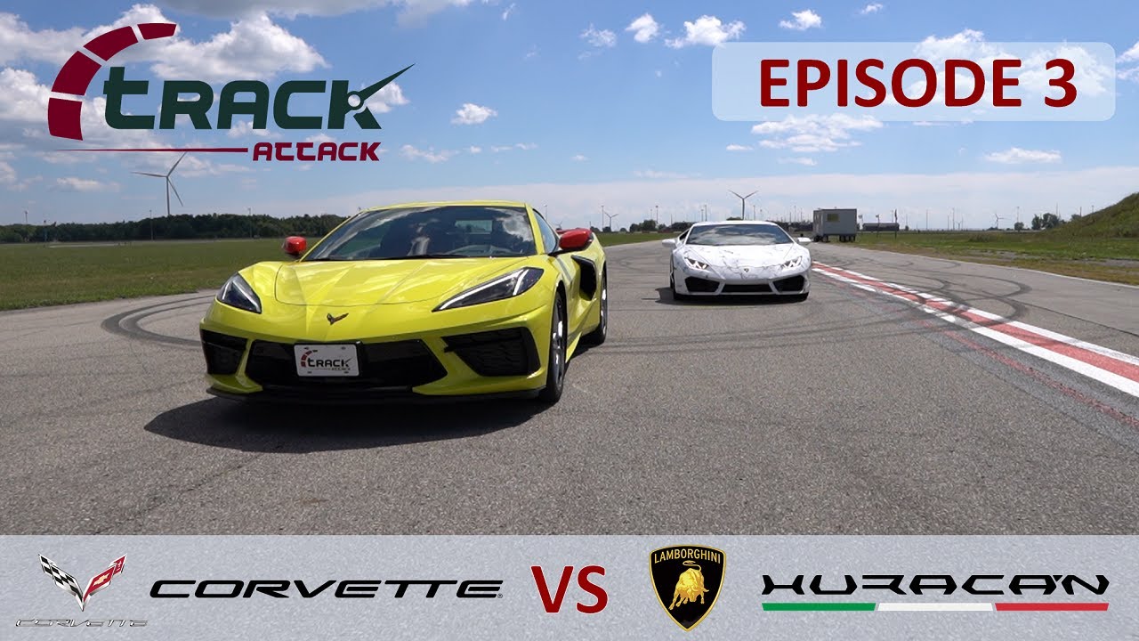 2020 Chevrolet C8 Corvette Z51 Stingray vs Lamborghini Huracan 580-2