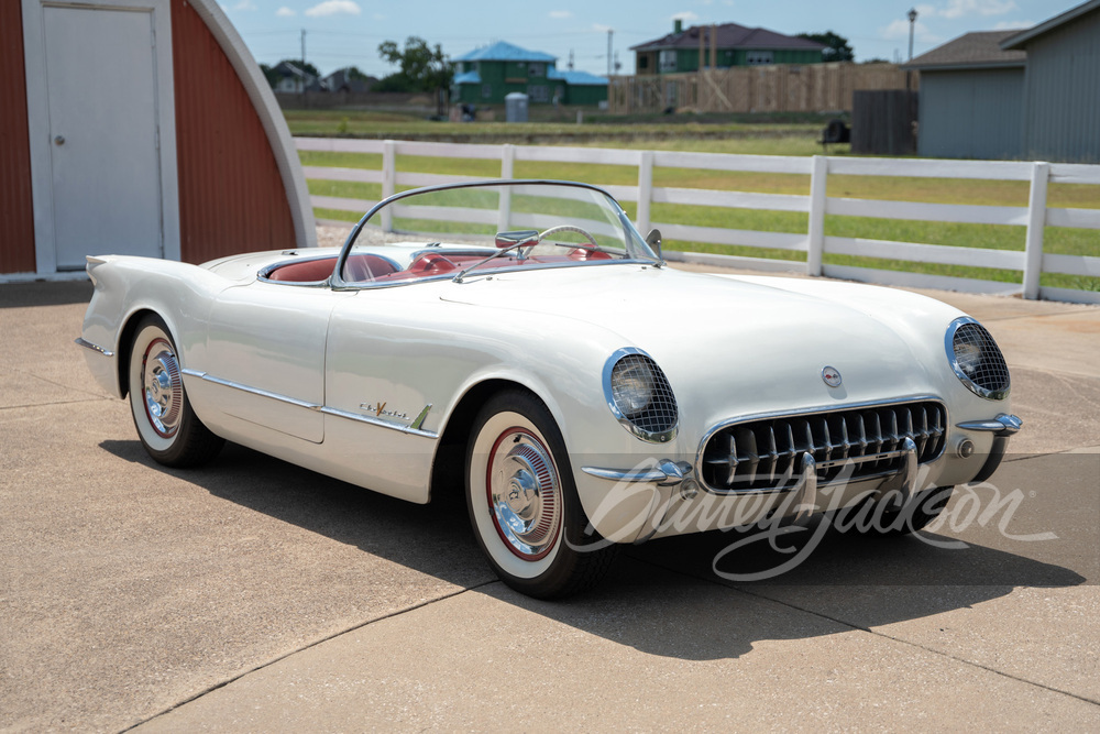 This 1955 Corvette will cross the Barrett Jackson auction block in Houston between October 20-22, 2022.